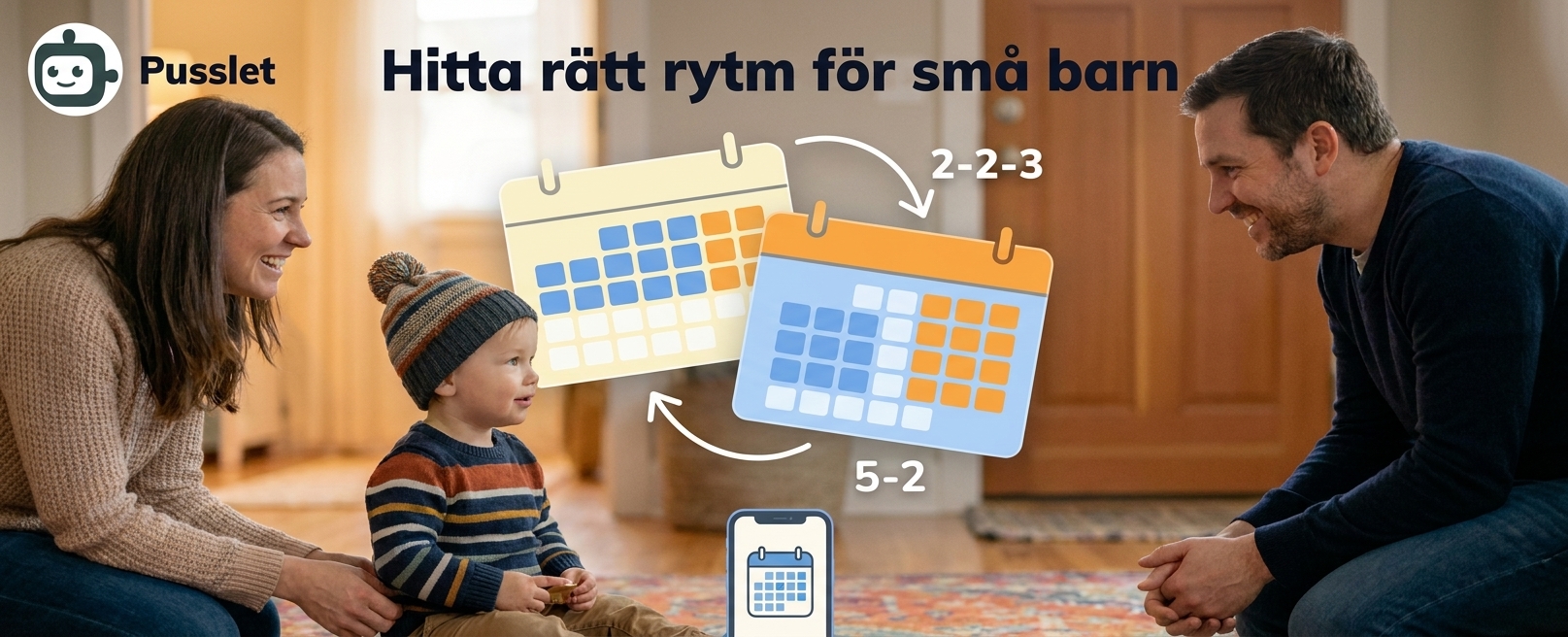 Boendescheman för små barn – Hur hittar man rätt rytm?