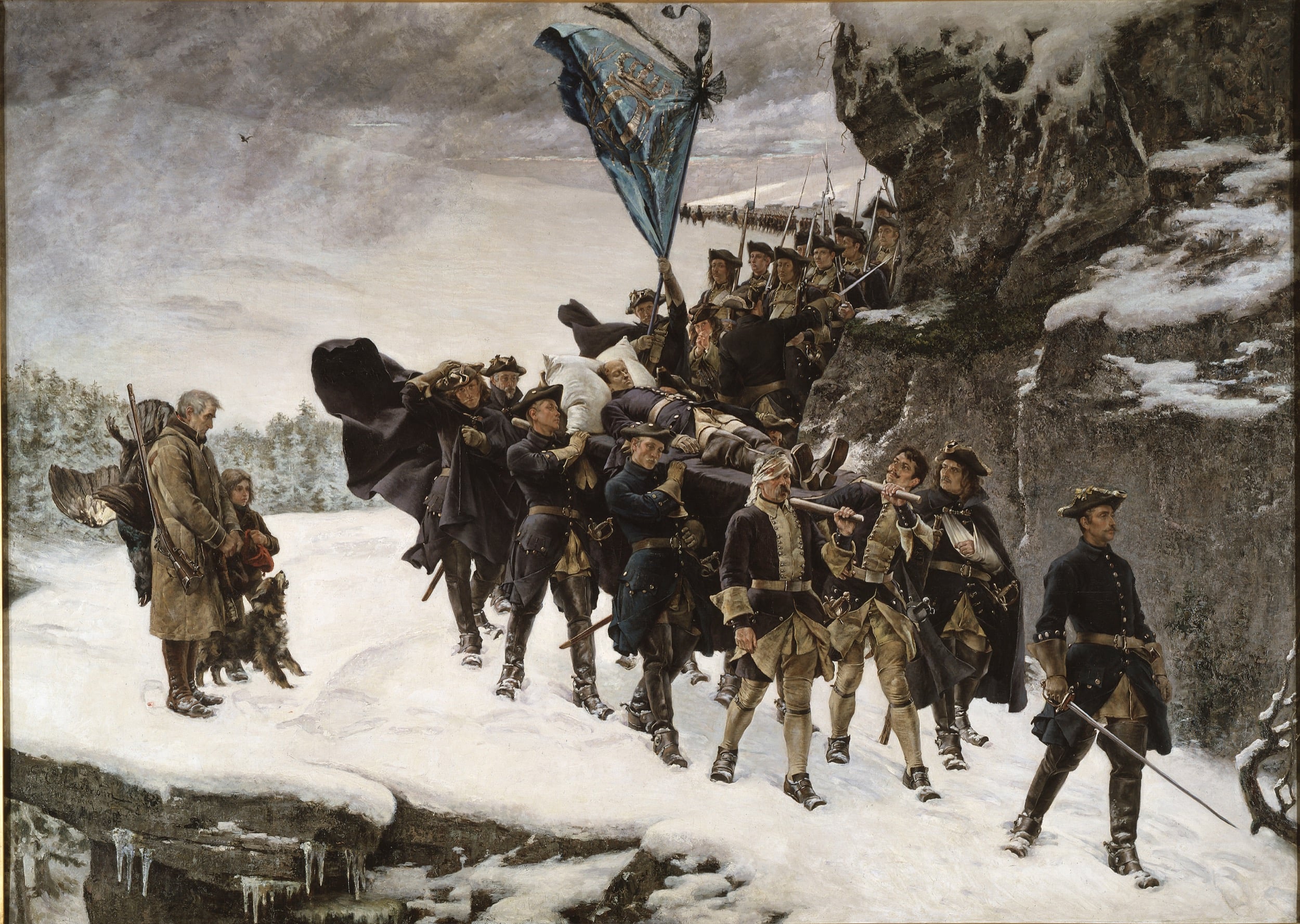 Ljudguide: Målhammar och Karl XII:s likfärd