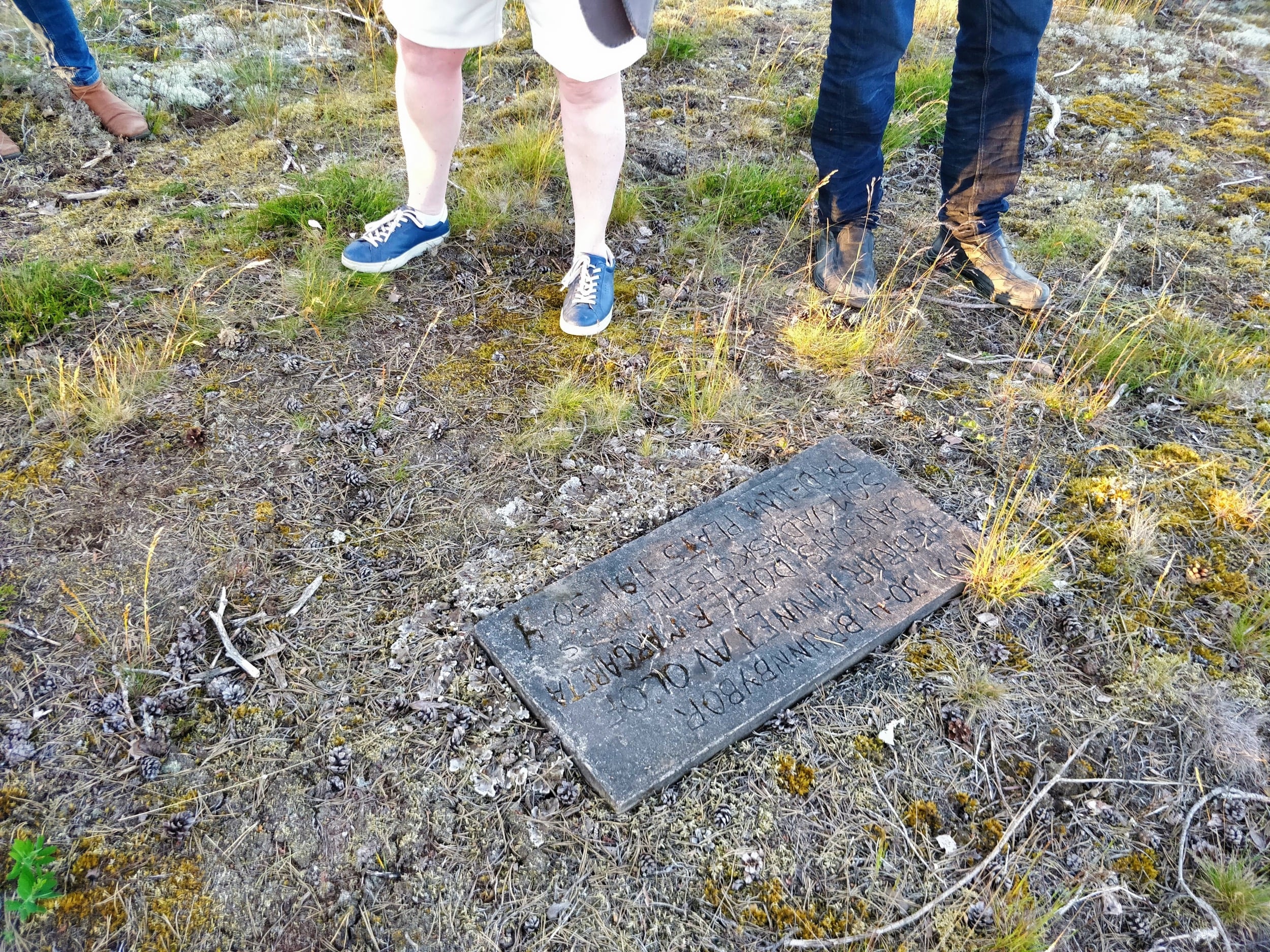 Minnesmärke i Brunnby