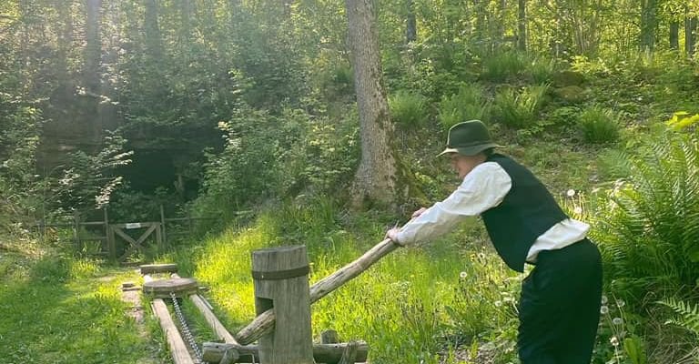 Qvarnstensgruvan i Lugnås