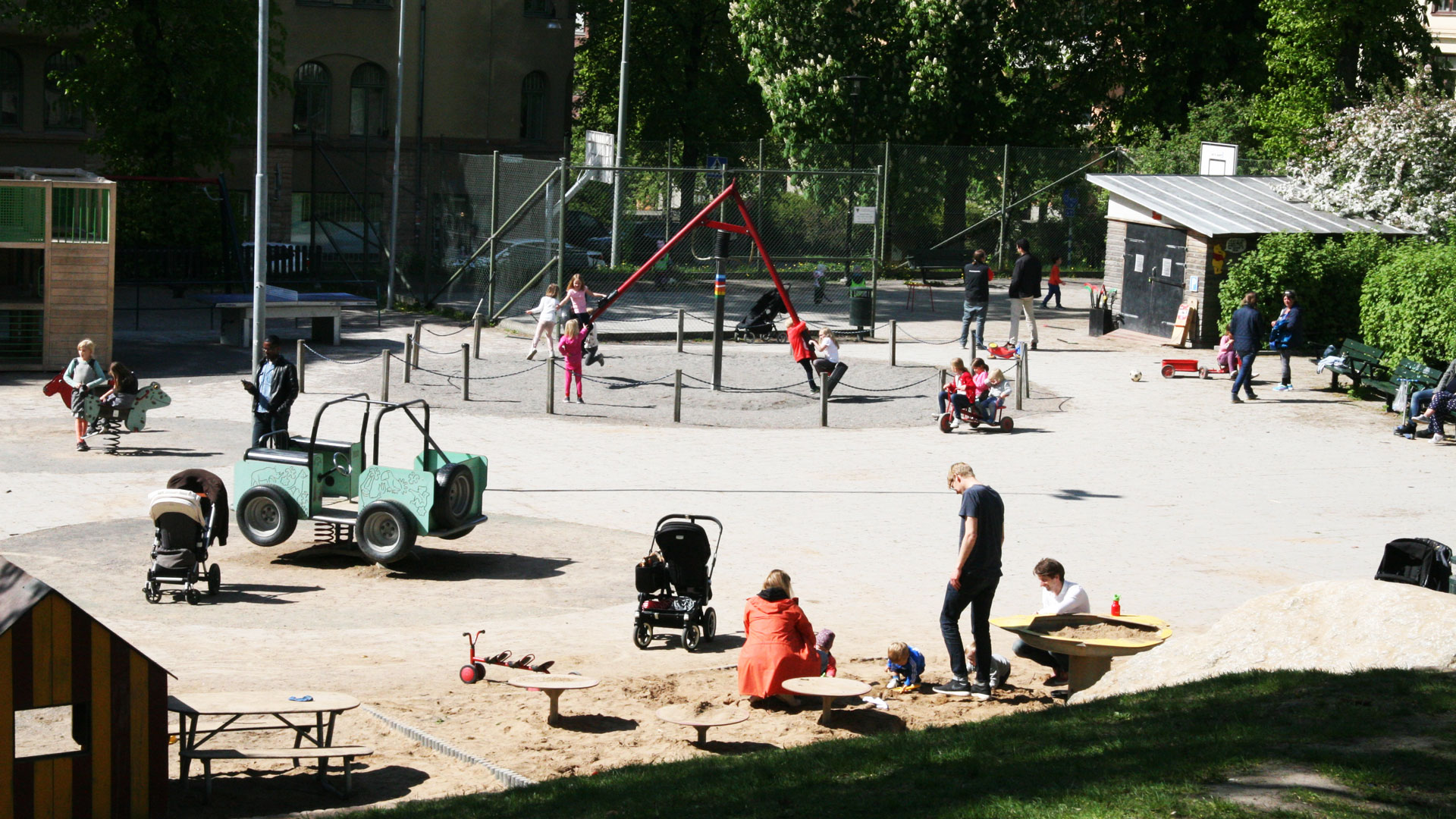 Kronobergsparkens lekplats