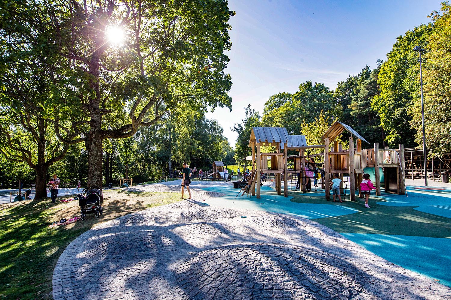 Aspuddsparkens lekplats
