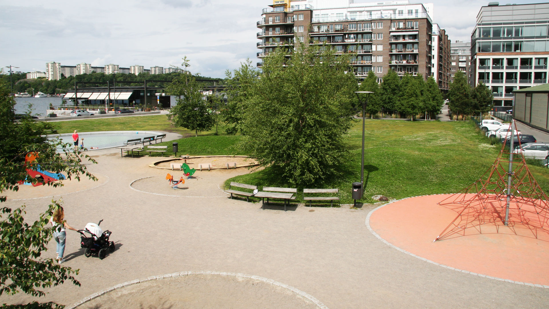 Kristinebergs strandparks lekplats