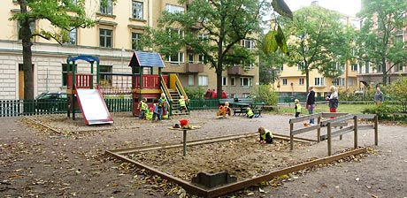 Sandbacksparkens lekplats