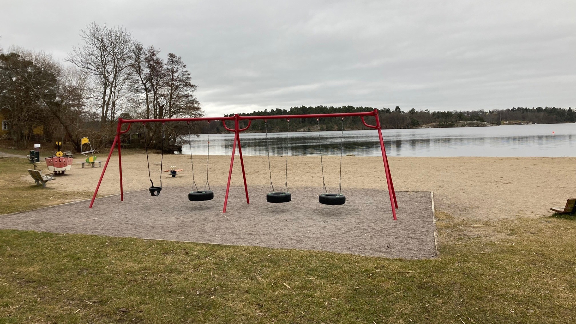 Ängbybadets lekplats