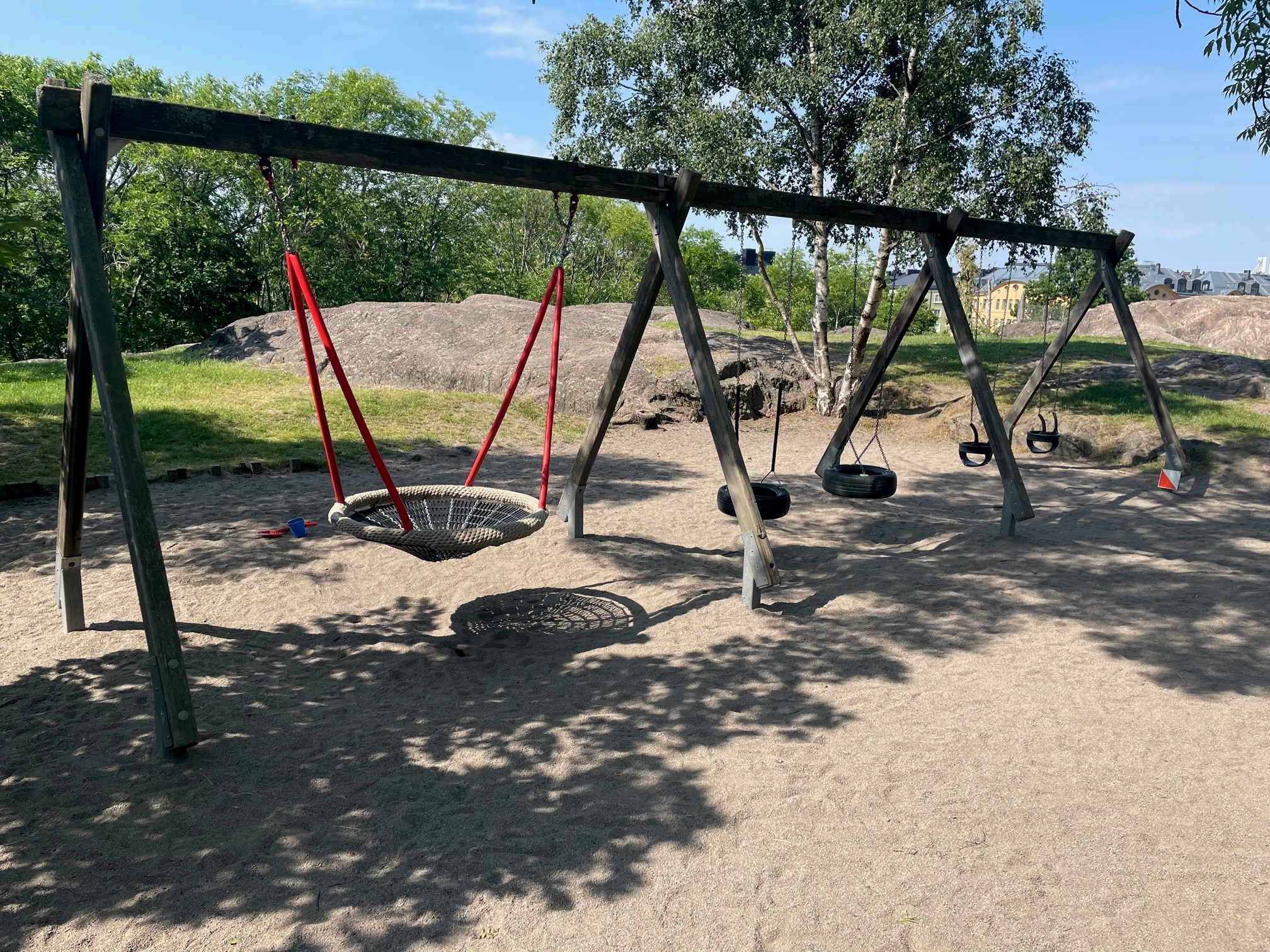 Vitabergsparkens lekplats