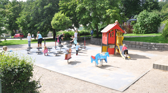 Tengdahlsparkens lekplats