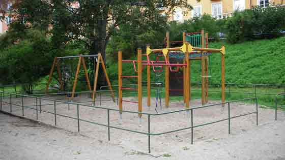 Tjurbergsparkens lekplats